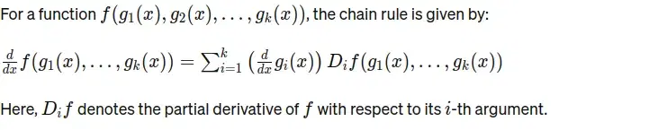 The General Chain Rule